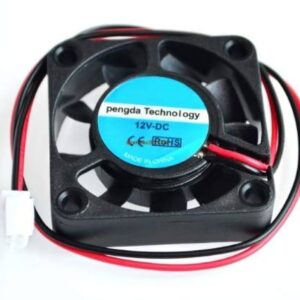 4010 12V Brushless DC Cooling Fan – 40x40x10mm, Ball Bearing, 2-Pin for 3D Printer, Raspberry Pi & Electronics