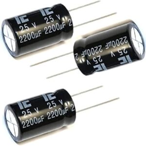 2200uF 25V Electrolytic Capacitor