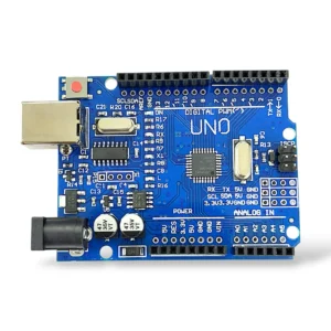Arduino Uno R3 Development Board – ATmega328P Microcontroller with USB Cable for DIY & Robotics
