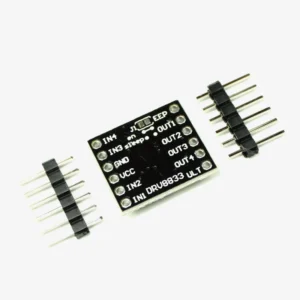 DRV8833 Dual Motor Driver Module – 2-Channel DC Motor Controller for Arduino & Robotics (1.5A per Channel)