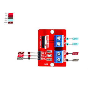 IRF520 MOSFET Driver Module | PWM Control for Arduino, ARM, Raspberry Pi, DIY Projects