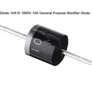 10A10 Rectifier Diode – 10A 1000V High Power Silicon Diode for AC to DC Conversion