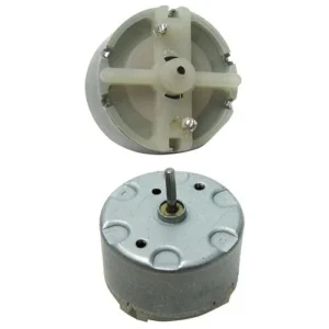 RF-500 DC Motor – 1.5–24V, 1500–10000 RPM, Compact Electric Motor for Hobby, Robotics, Toys, Models