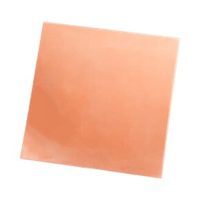 Copper Plate 1.5mm Thick - 9x9 Inch (1.2~kg)