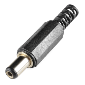 Male DC Barrel Power Jack Connector – 2.1mm / 2.5mm DC Plug for Power Supply & DIY Projects