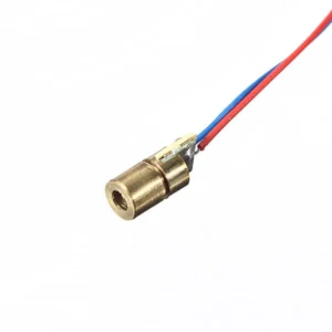 650nm 5V 5mW Mini Laser Diode Module – 6mm Red Dot Laser for DIY Projects & Arduino