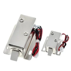 DC Cabinet Door Lock Solenoid Electric Lock Assembly for Access Control & Cabinets