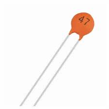 47pF Ceramic Capacitor – Disc Type Capacitor for Filtering & Oscillator Circuits