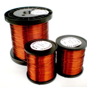 Enameled Copper Winding Wire 100gm – 0.7mm (~22 AWG, ~18m Length)
