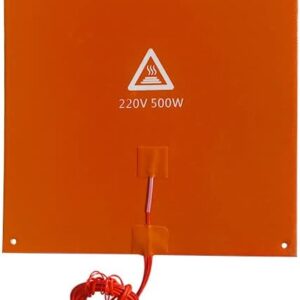 Silicone Heater 300*300mm 500Watt for 3D Printer Voron, Creality, Prusa